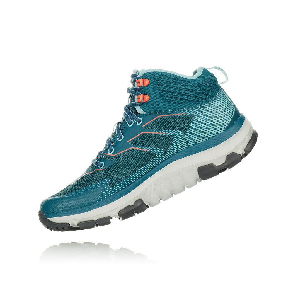 Hoka Toa GTX Fjellstøvler Dame Blå | 597463-SWJ