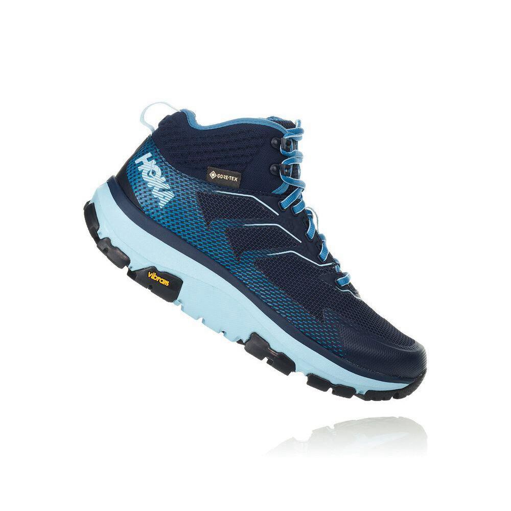 Hoka Toa GTX Fjellstøvler Dame Marineblå | 019826-MKN