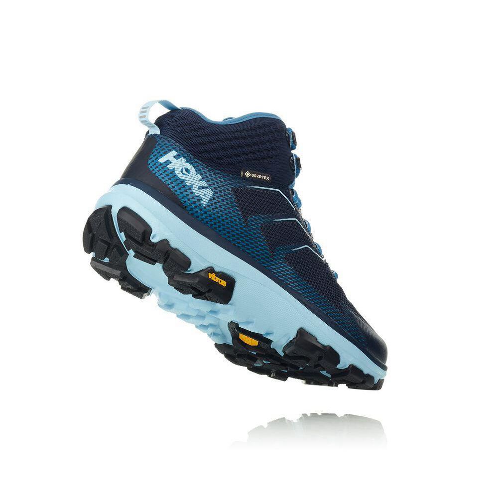 Hoka Toa GTX Fjellstøvler Dame Marineblå | 019826-MKN