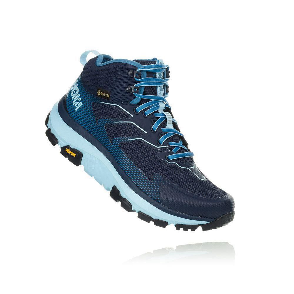 Hoka Toa GTX Fjellstøvler Dame Marineblå | 019826-MKN