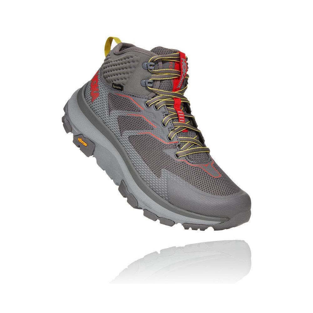 Hoka Toa GTX Fjellstøvler Herre Grå | 587209-KZF