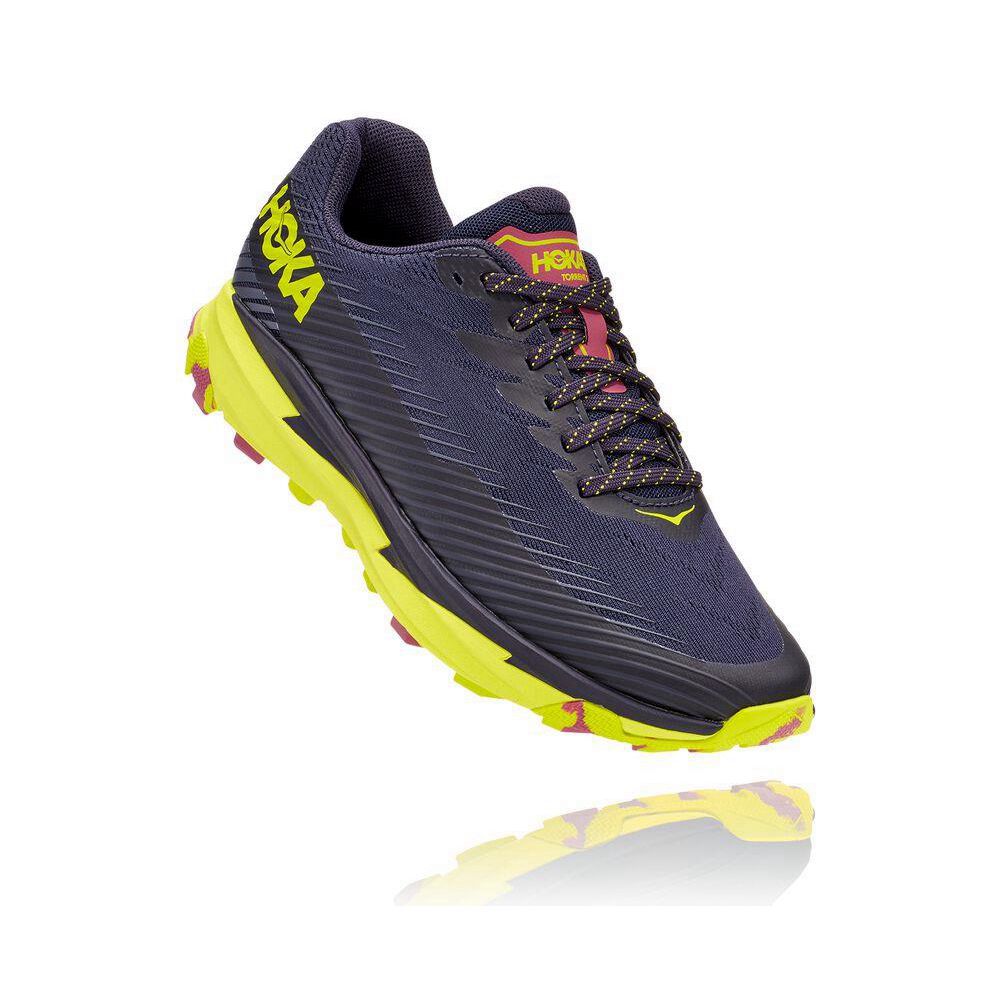 Hoka Torrent 2 Fjellsko Dame Marineblå | 245906-YVG