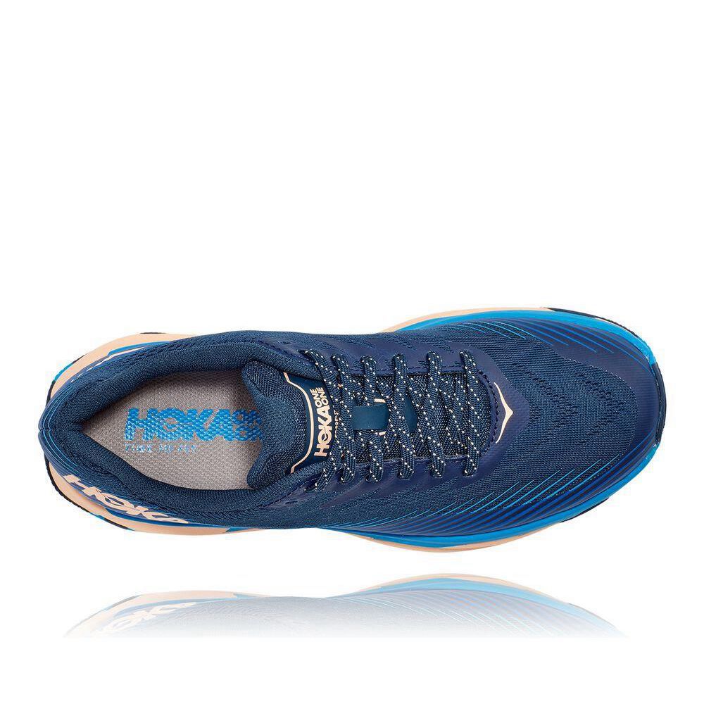 Hoka Torrent 2 Fjellsko Dame Marineblå Rosa | 401726-YED