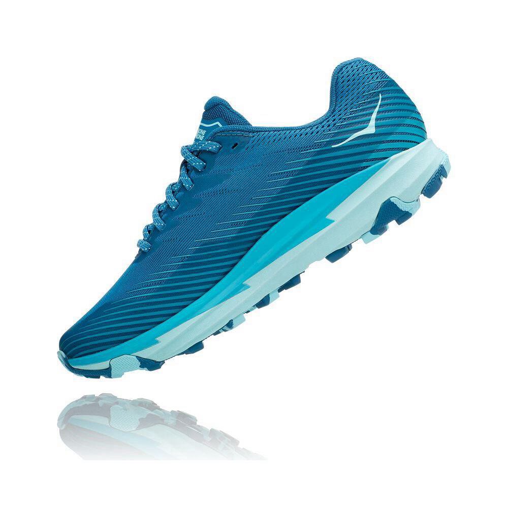 Hoka Torrent 2 Joggesko Dame Blå | 471602-LWV