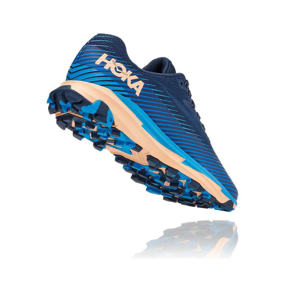 Hoka Torrent 2 Trail Løpesko Dame Marineblå Rosa | 298135-IOF