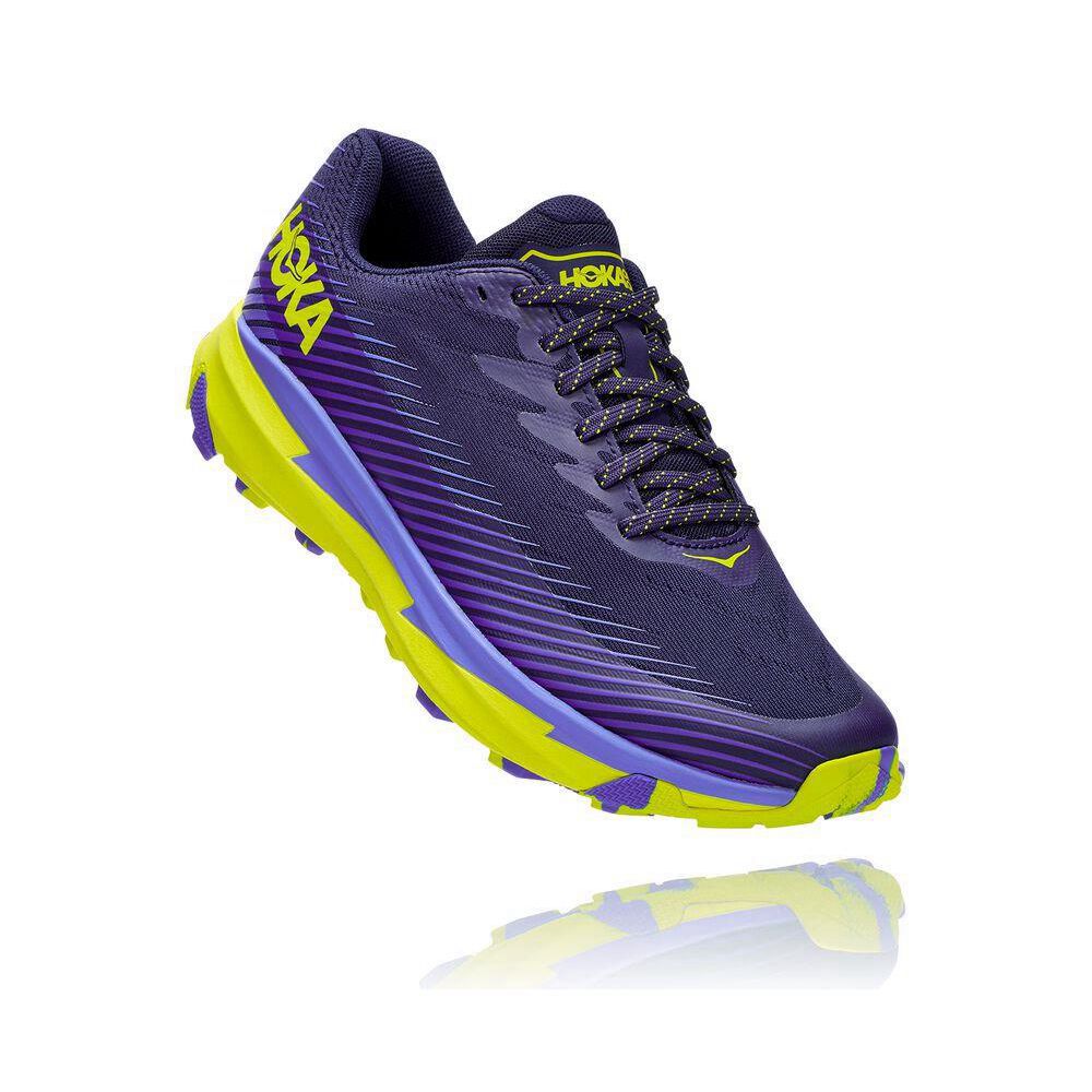 Hoka Torrent 2 Trail Løpesko Herre Blå | 258361-ZRD