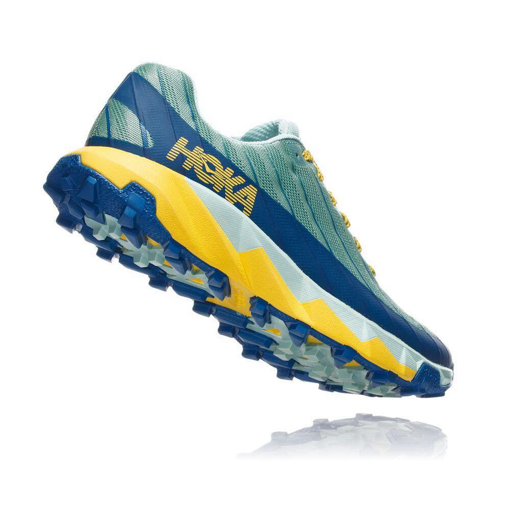 Hoka Torrent Trail Løpesko Dame Grønn | 824953-XTW