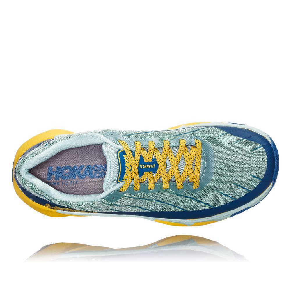 Hoka Torrent Trail Løpesko Dame Grønn | 824953-XTW