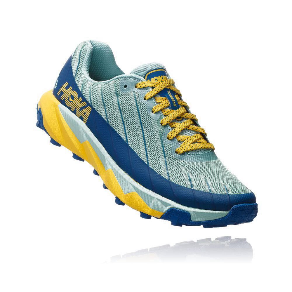 Hoka Torrent Trail Løpesko Dame Grønn | 824953-XTW